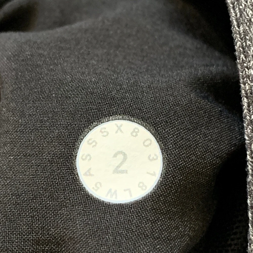 Lululemon‎ On The Fly Pant Heathered Charcoal Grey Joggers Women Size 2